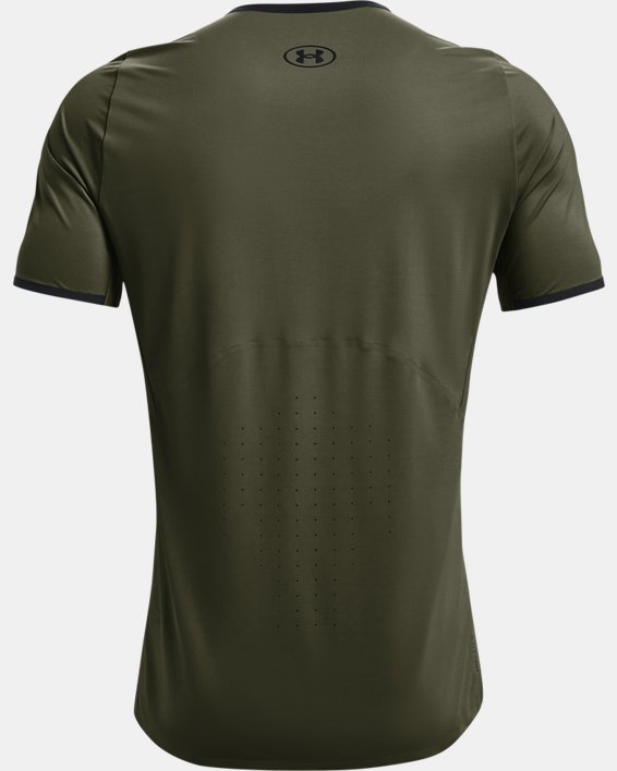 Men's UA Iso-Chill Perforated Short Sleeve, Green, pdpMainDesktop image number 6
